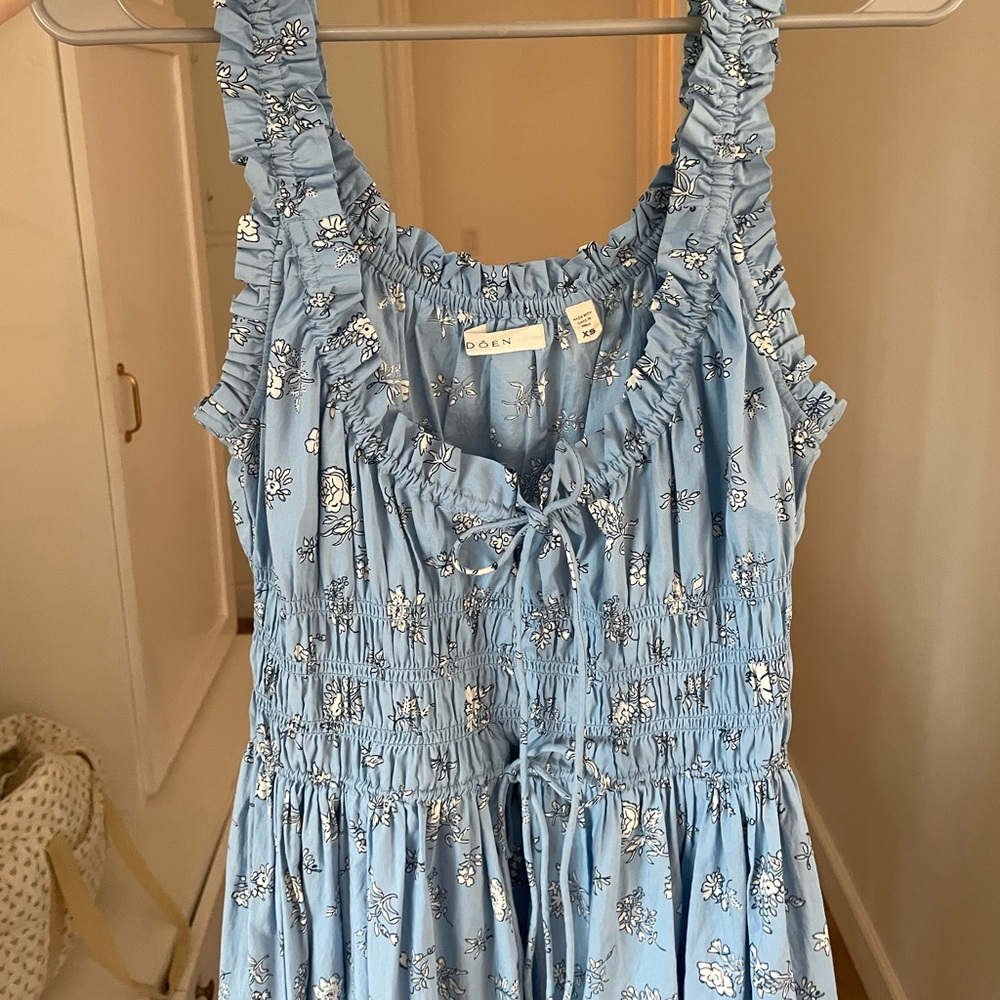 Doen Emmaretta Dress in XS Sky Bouton

Worn once, excellent condition.